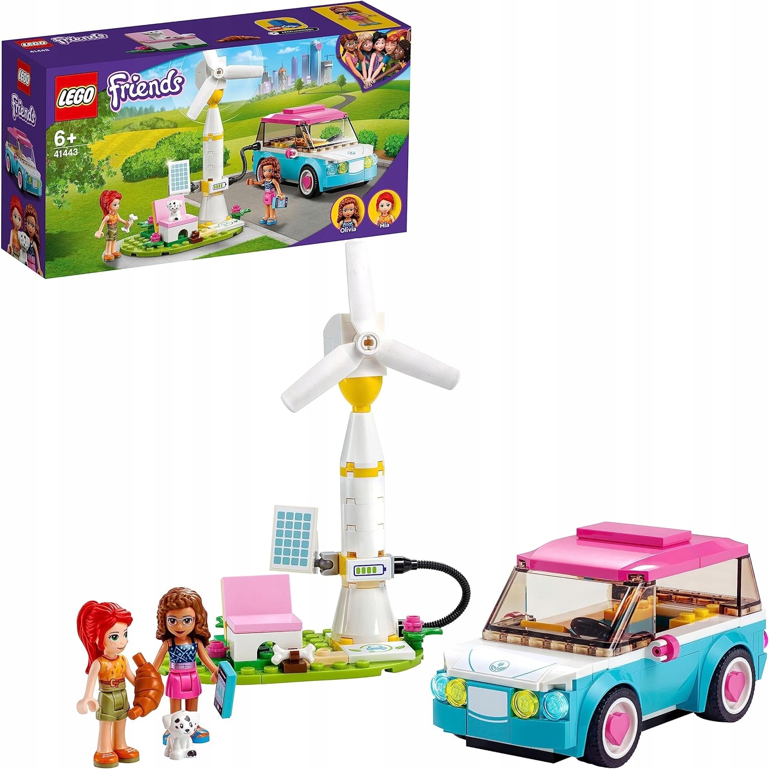 Klocki Lego Friends 41443 Samochód elektryczny Olivii Dla Dziecka