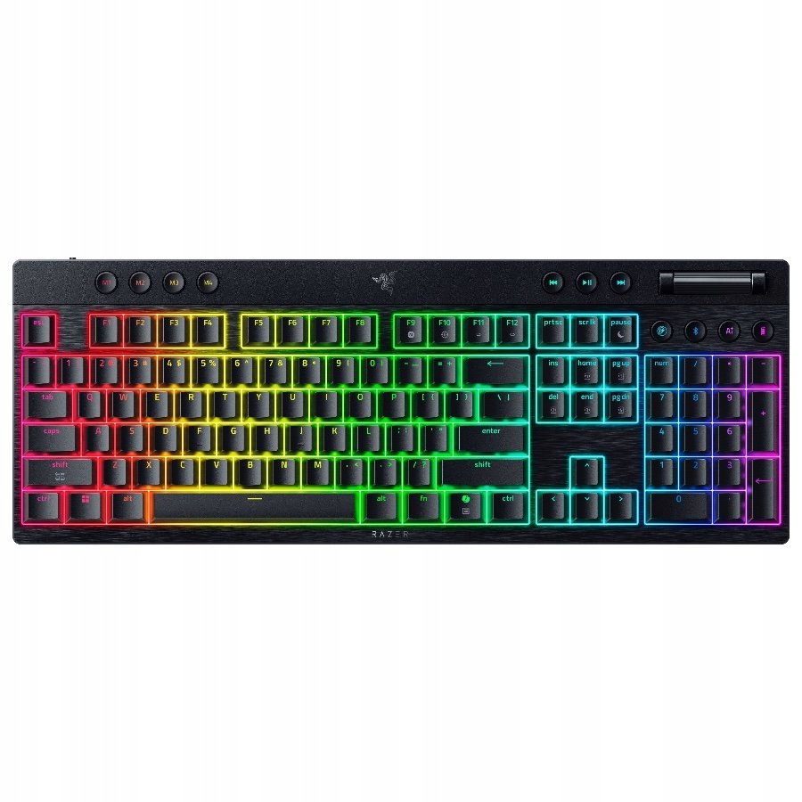 Razer Blackwidow V4 Mechanická Herní Klávesnice S Nízkým Profilem Hyperspeed