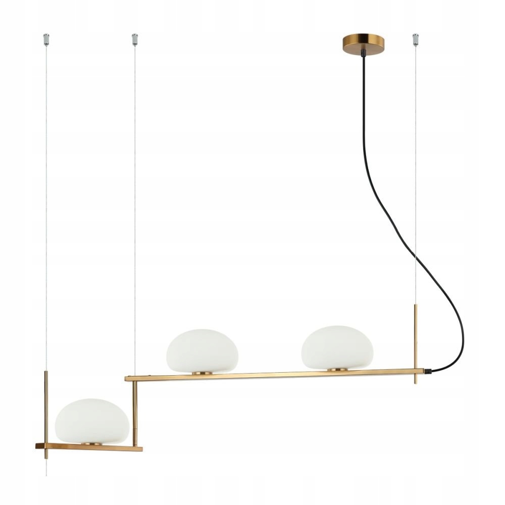 Závesná lampa Kernio PND-357783-BRO+W Italux