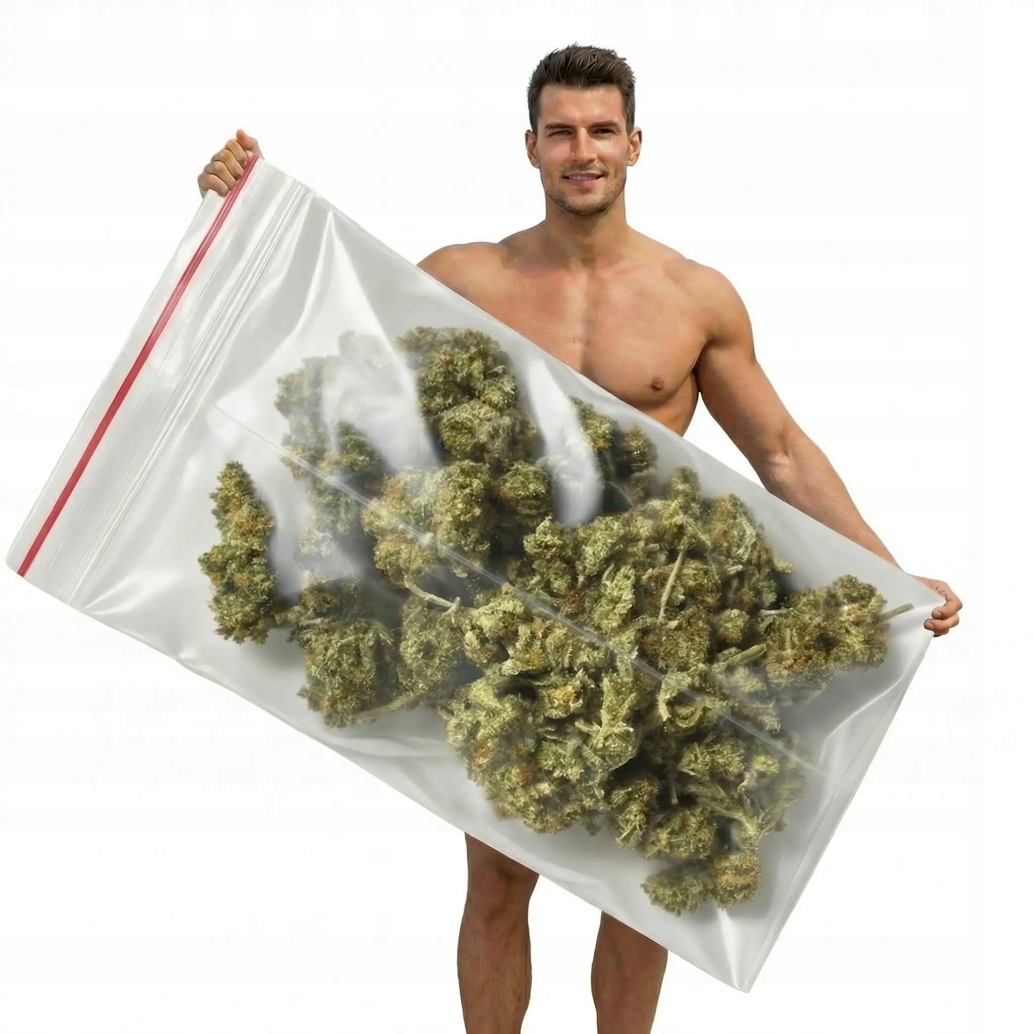 Ručník Zelená 76x152 Dárek Pro Něj Kolegy Manžela Bratra Thc Ganja Cbd Weed