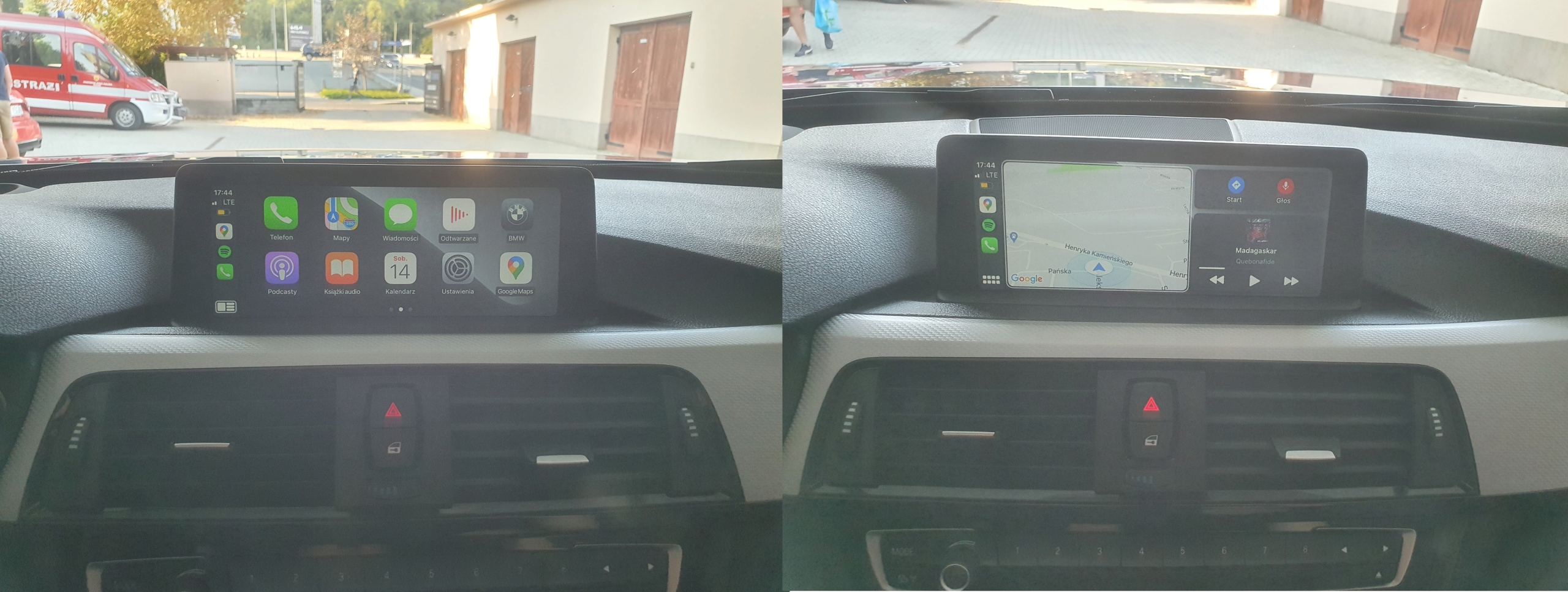 CARPLAY APPLE BOX ANDROID AUTO DO BMW EVO F30 F32 Remote control included no