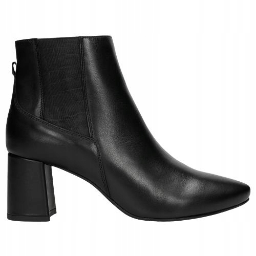 

Buty Wojas Botki damskie skóra czarne r. 36