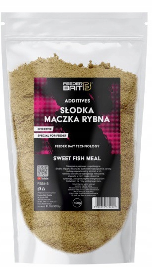 Dodatek zanętowy Feeder Bait Słodka Mączka Rybna 400g