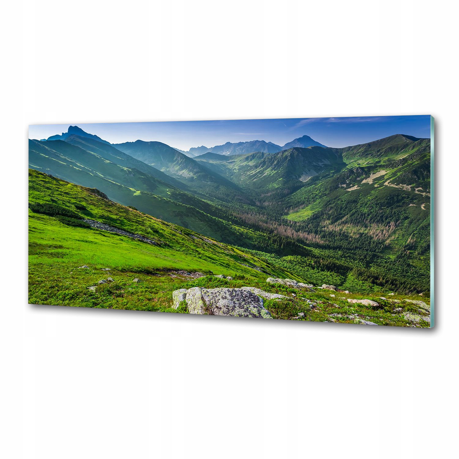 Panel do kuchyně Úsvit v horách 125 x 50 cm Lepidlo