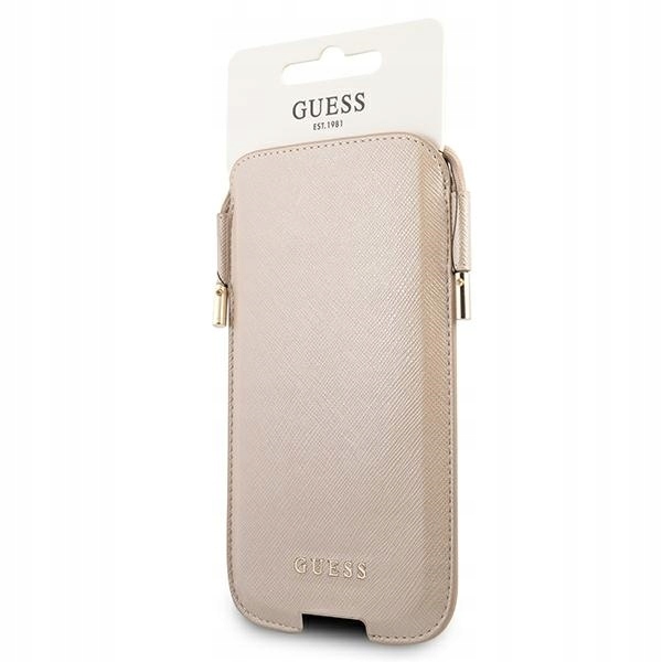 Guess Torebka etui wsuwka na Szyję do Galaxy S25 S23 S22 iPhone 15 14 Pro