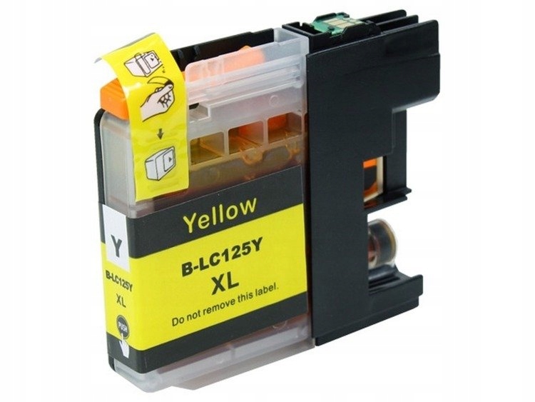

Tusz żółty do Brother LC125 MFC-J4410DW MFC-J4510