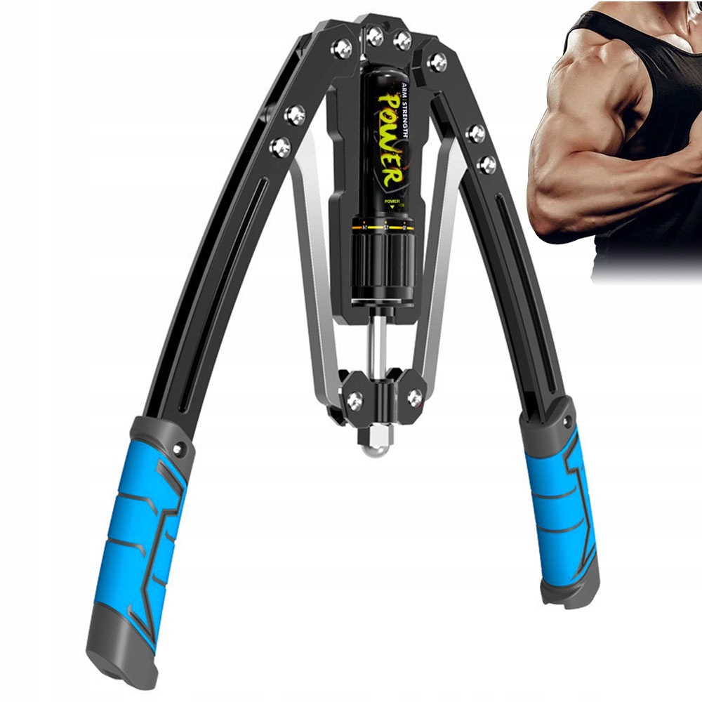 Ściskacz Do Rąk Ramion Regulacja 10-200KG Expander Prezenty Dla Mężczyzn