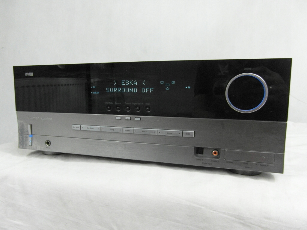 Amplituner Harman Kardon AVR140 6.1 czarny, srebrny