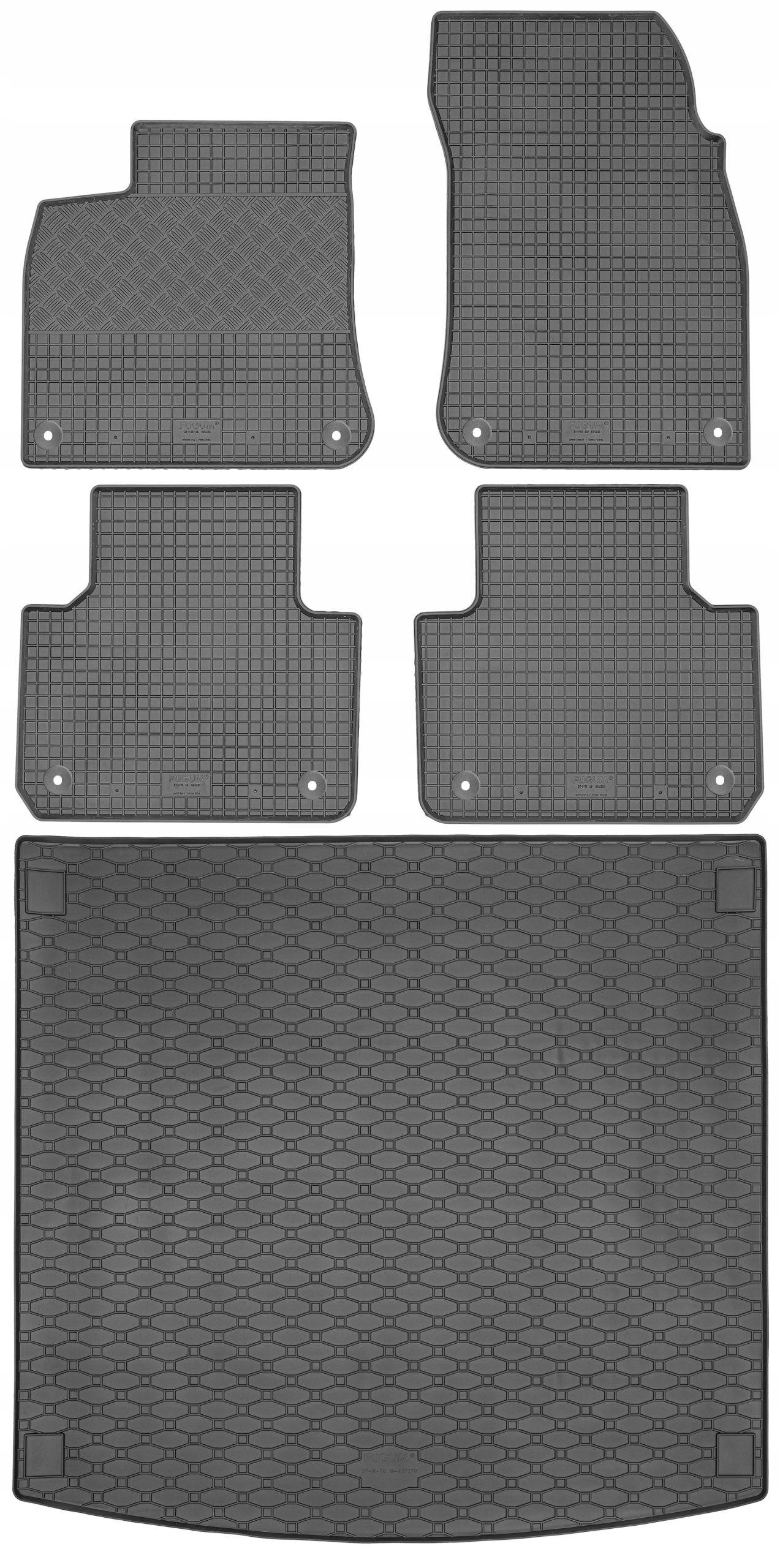 Porsche Cayenne III Suv 2017 – rohož batožinového priestoru koberčeky