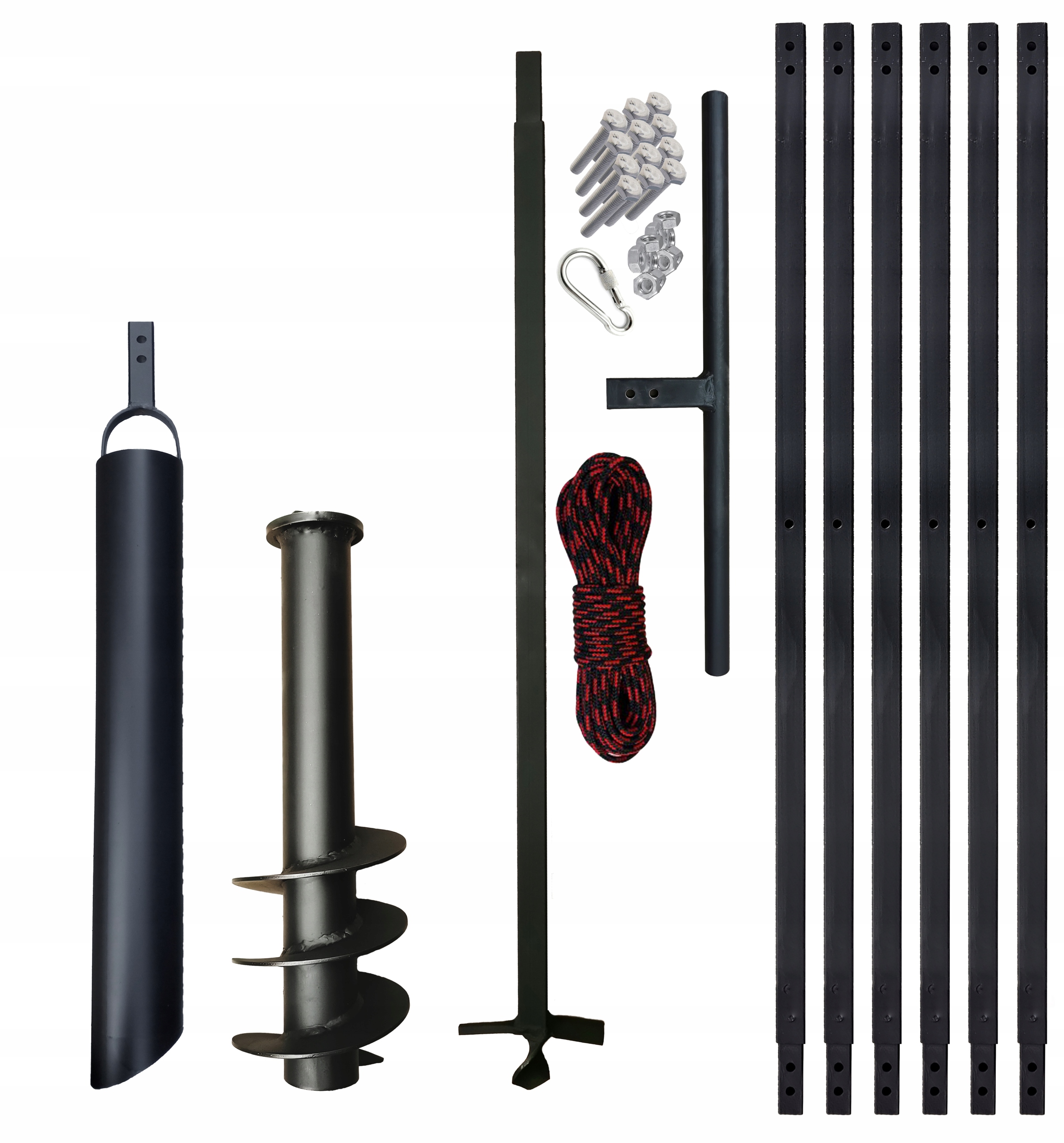 

Wiertnica ręczna do studni 145mm 7m szlamówka 90