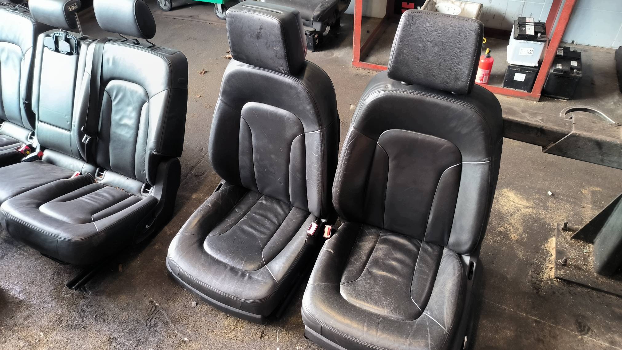 sedili KOMPLET AUDI Q7 e 4L LIFT