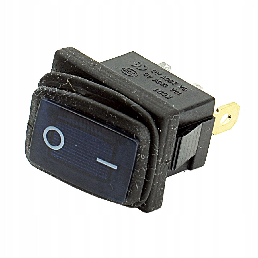 

Włącznik Wodoodporny Kołyskowy Podświetlany 12V