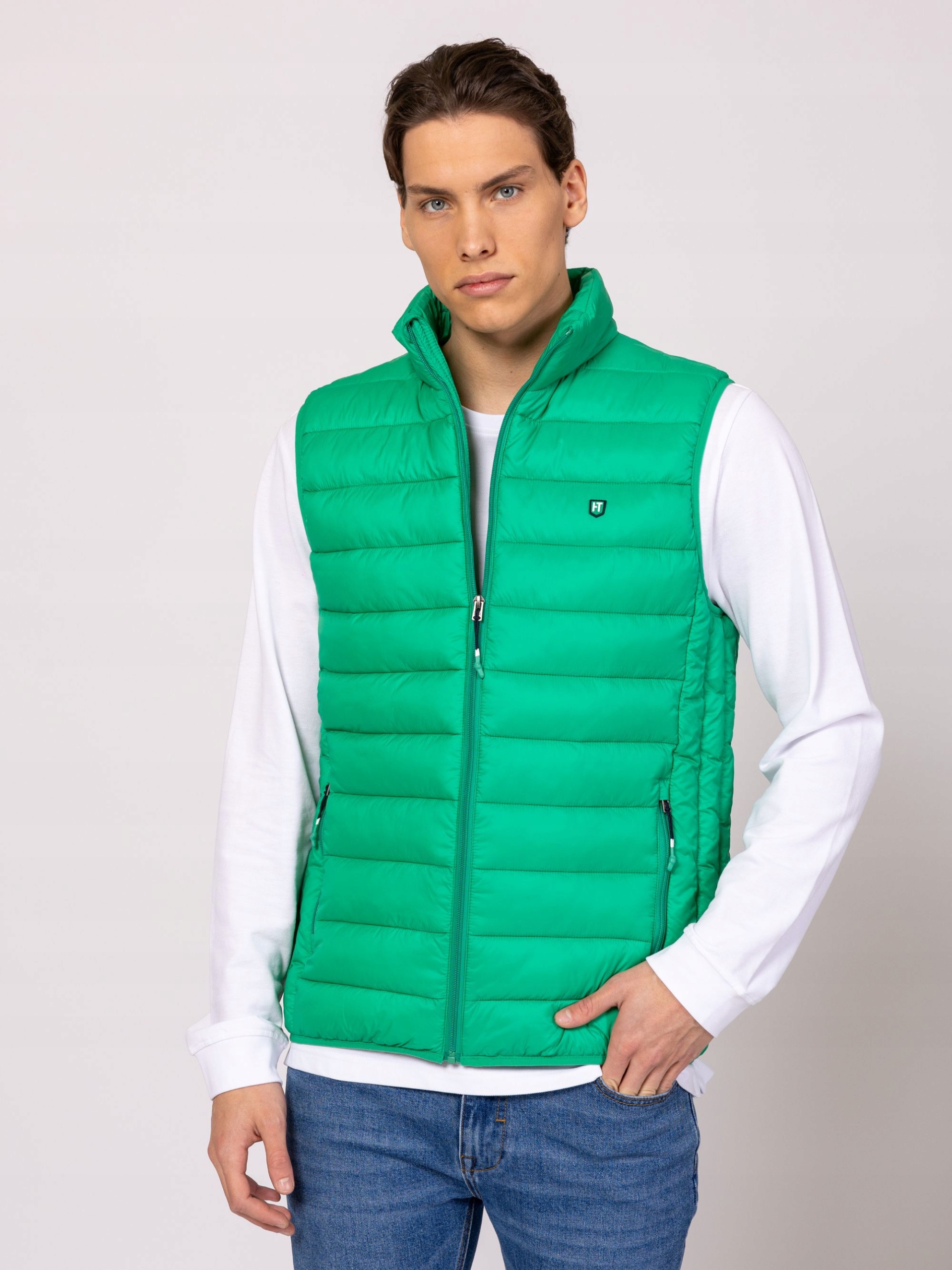 Heavy Tools Pánská Vesta Bez Rukávů WITTYS25 Zelená XXL