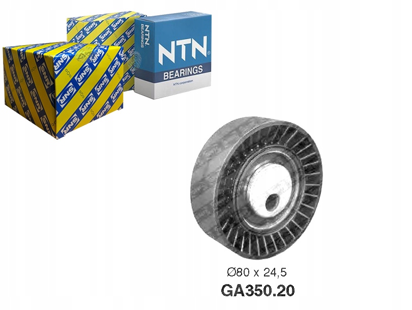 SNR ROLKA PROWADZĄCA PASEK WIELOROWKOWY BMW 3 (E36