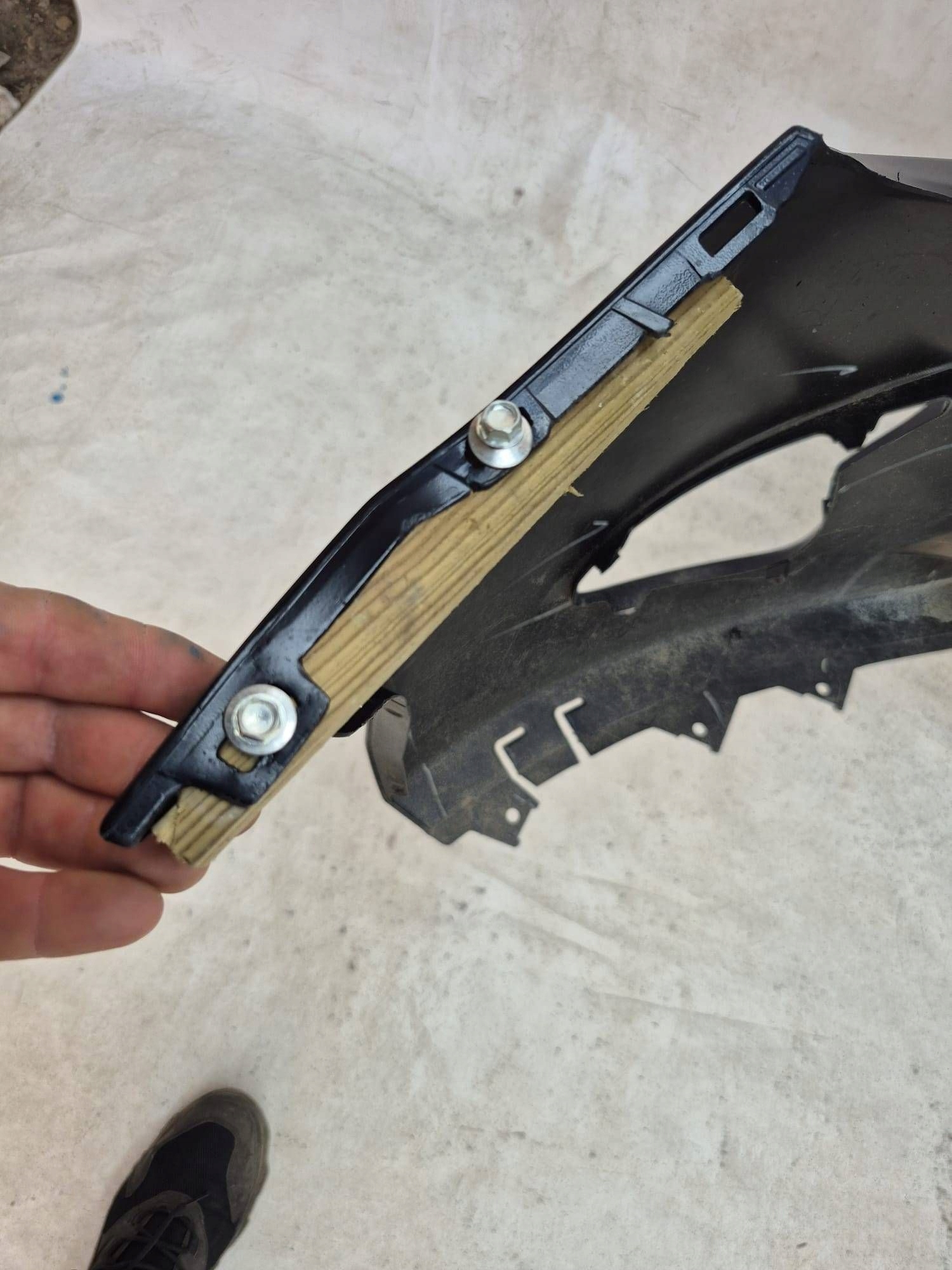MAZDA 2 III 14-19 bumper front front SPR