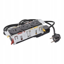 Nábytková zásuvka Disq'in 2P+Z/USB Legrand 654740