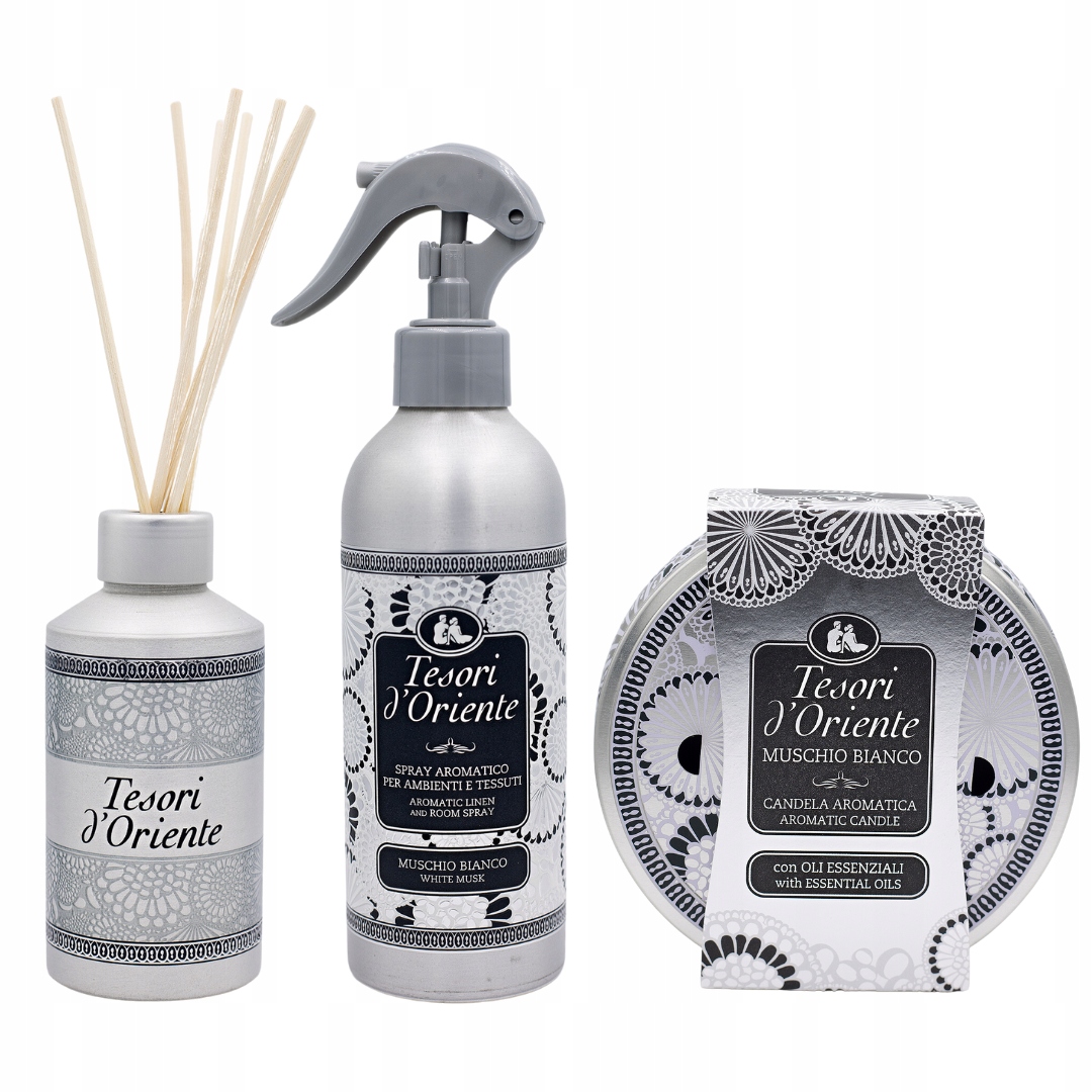 Tesori d'Oriente Muschio Bianco sada italských vůní