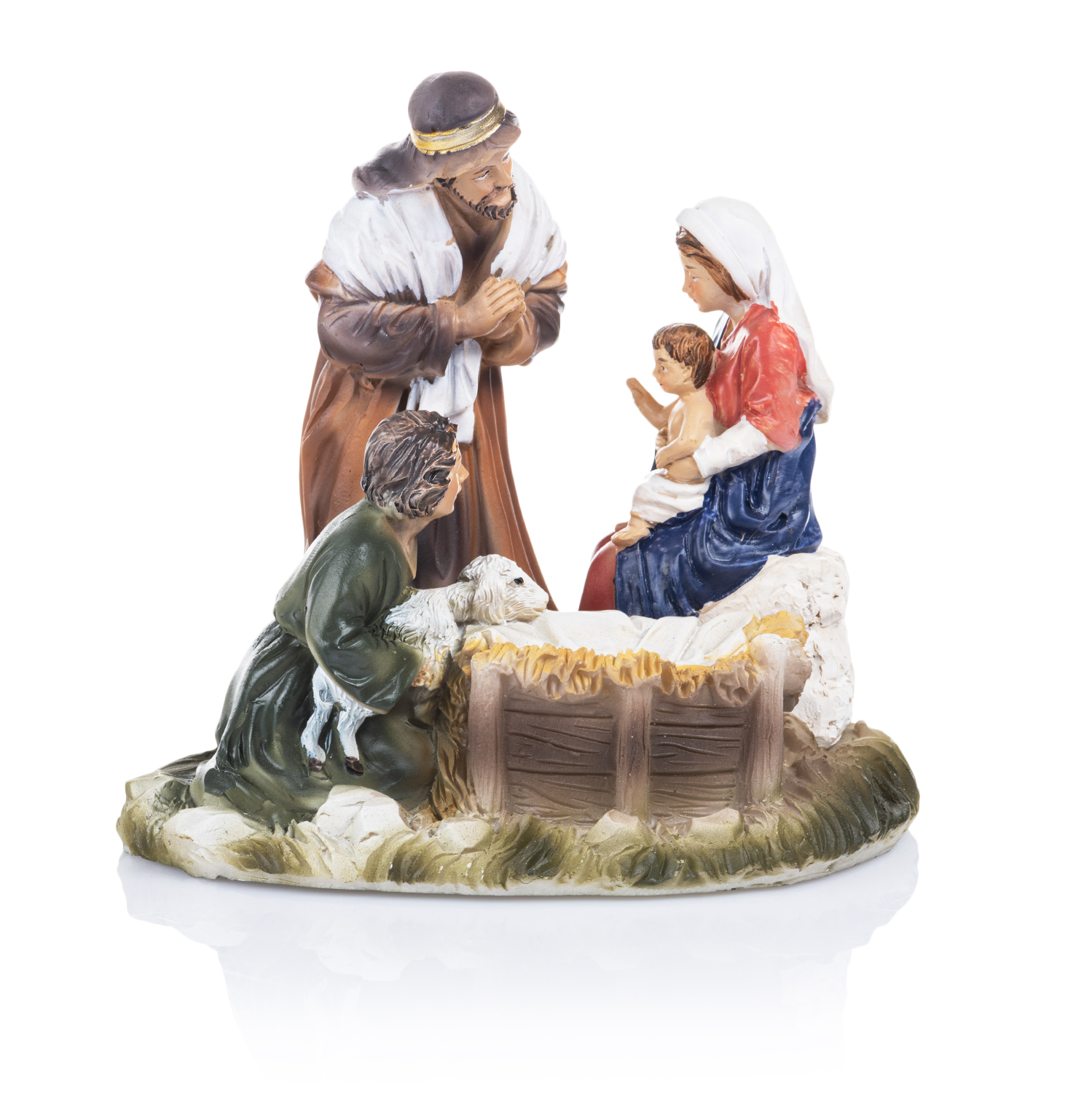 

Szopka Święta Rodzina pasterz Figurka Na Święta