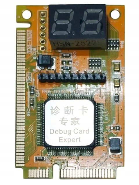 

diagnostyka Post miniPCIE Lpc miniPCI laptopy