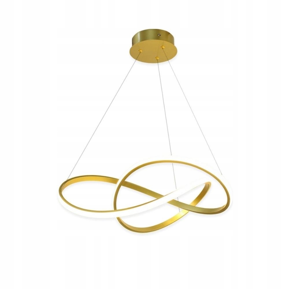 stropní svítidlo Led Stropní Svítidlo Závěsný Lustr 3 Barvy Zlata 30 CM