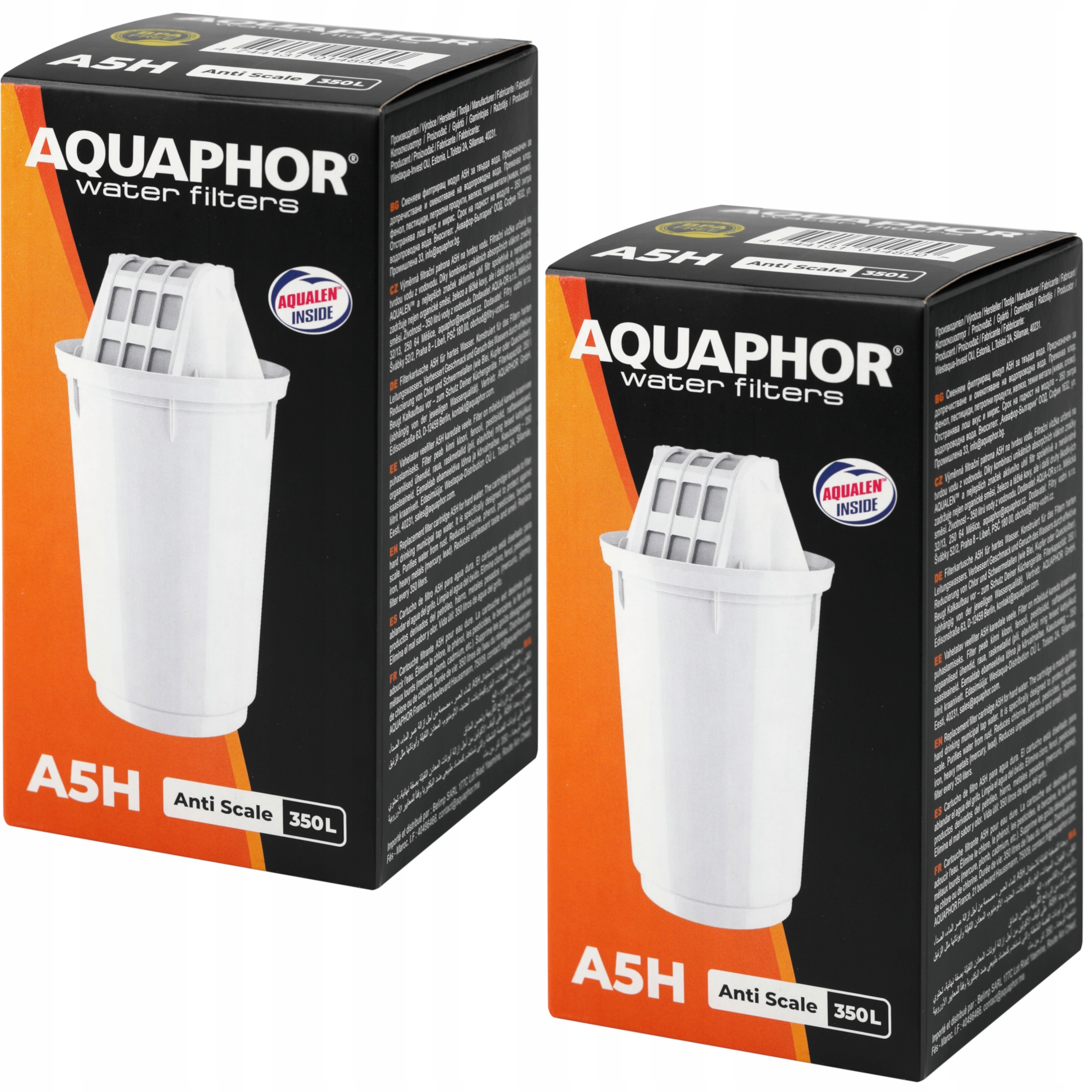 

Aquaphor Wkład do wody Aquaphor A5H 2 sztuk