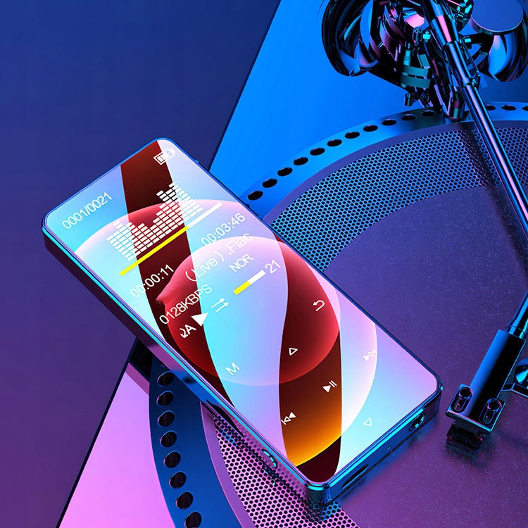 Odtwarzacz MP4 MP3 16GB Bluetooth 5.0 Radio HiFi Marka inna