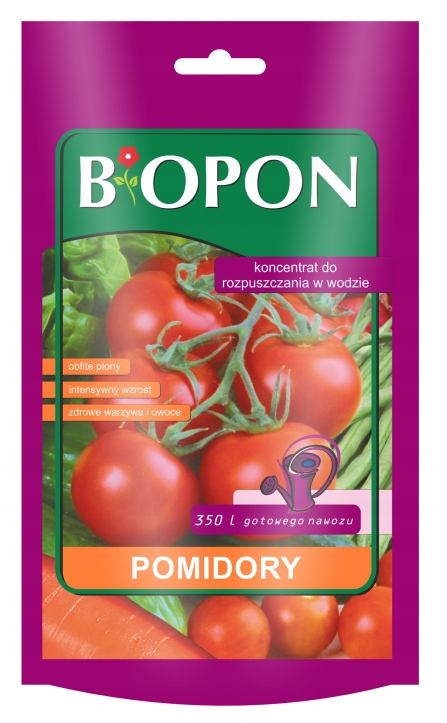 

Nawóz do pomidorów Biopon koncentrat 350g