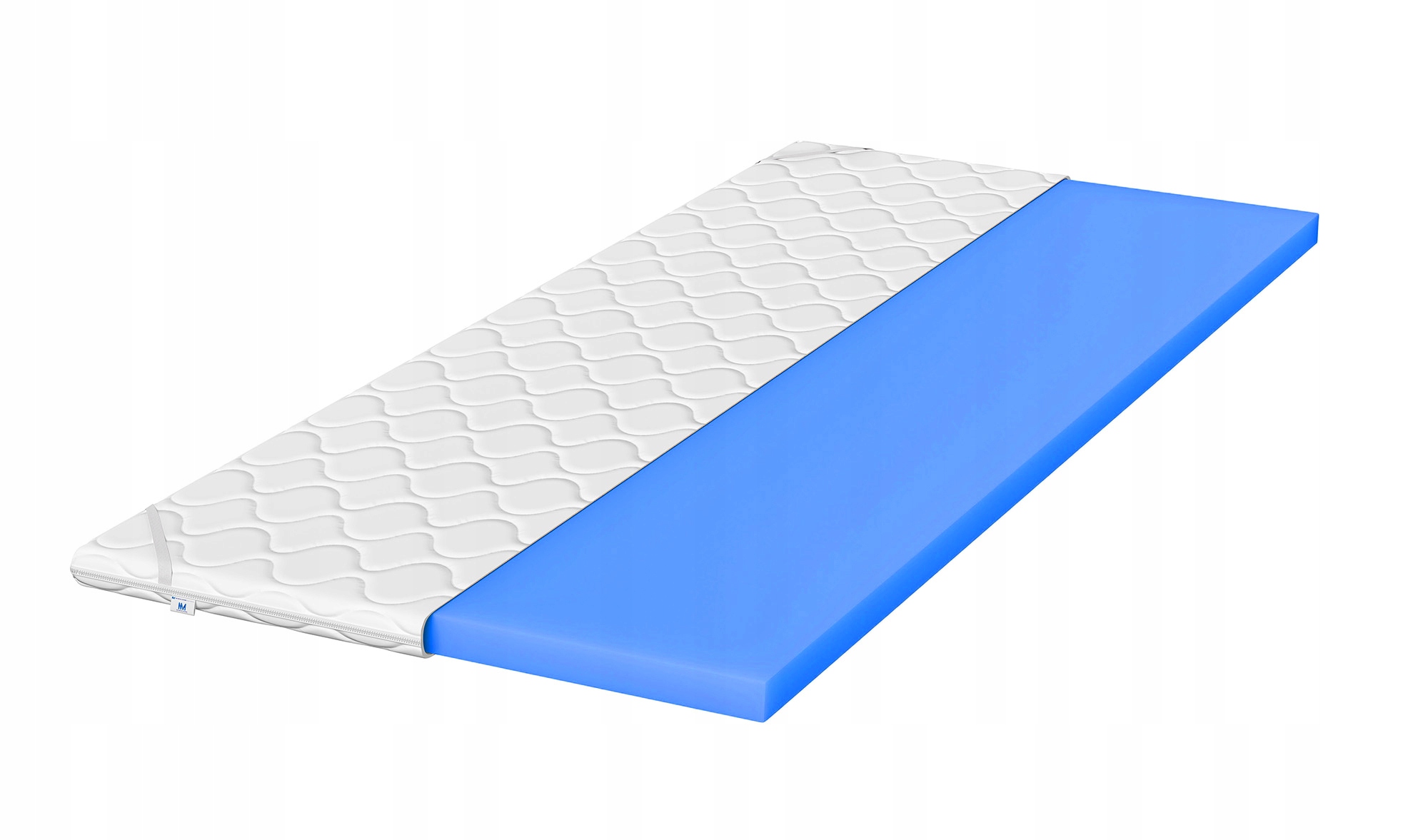 Materac 120x200 nawierzchniowy topper nakładka Visco 7 cm