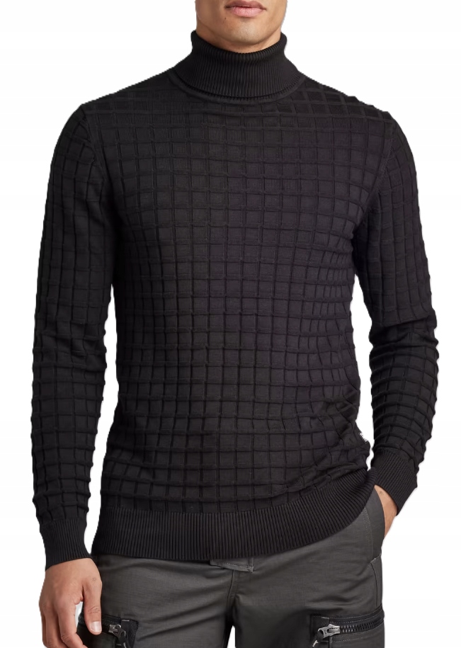 Pánský svetr G-star Raw Table Turtle Knit Velikost L