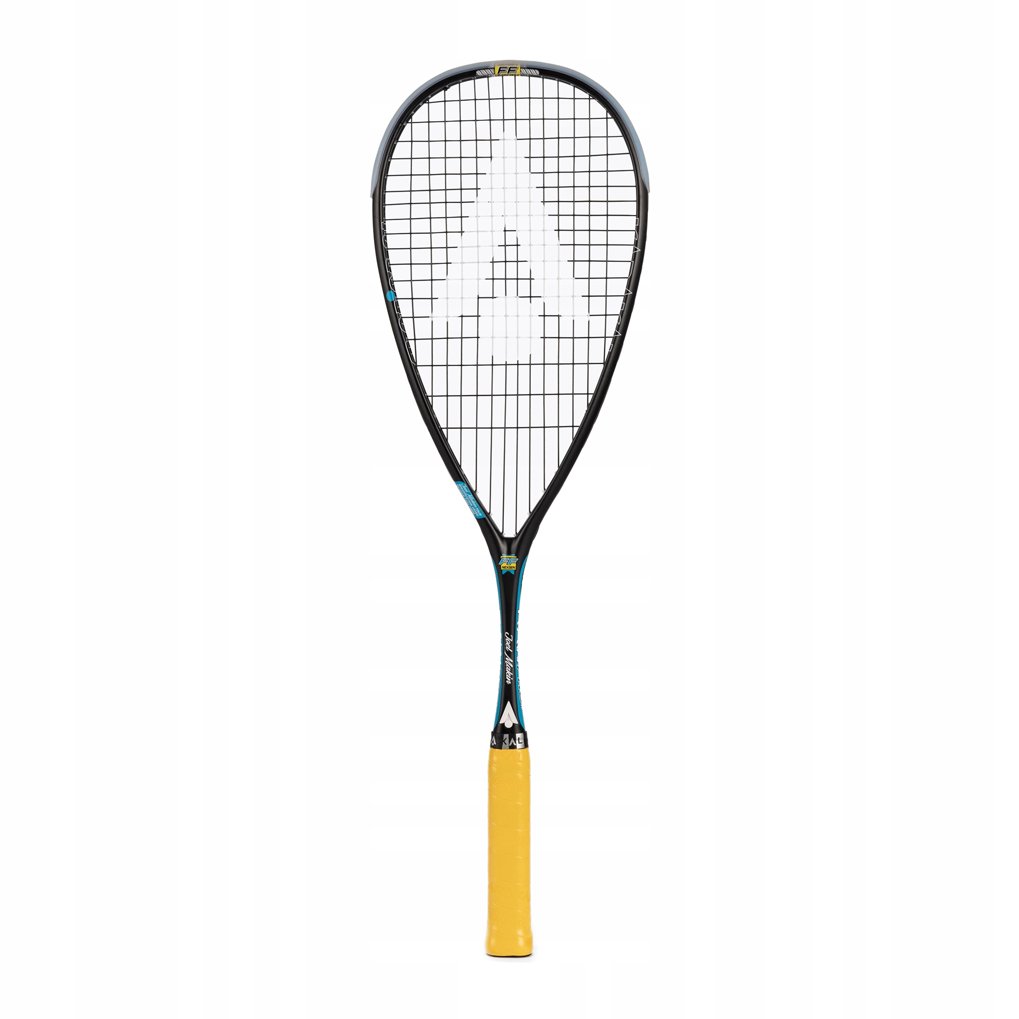 Rakieta do squasha Karakal Raw Pro 2.0 JM czarno-niebieska