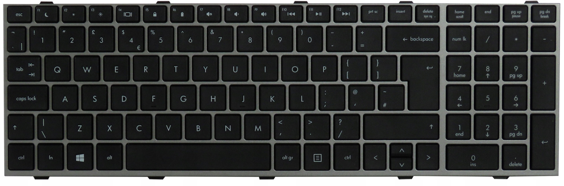 Hp 702237-031 639396-031 701485-031 Probook 4540S 4545S Uk Keyboard