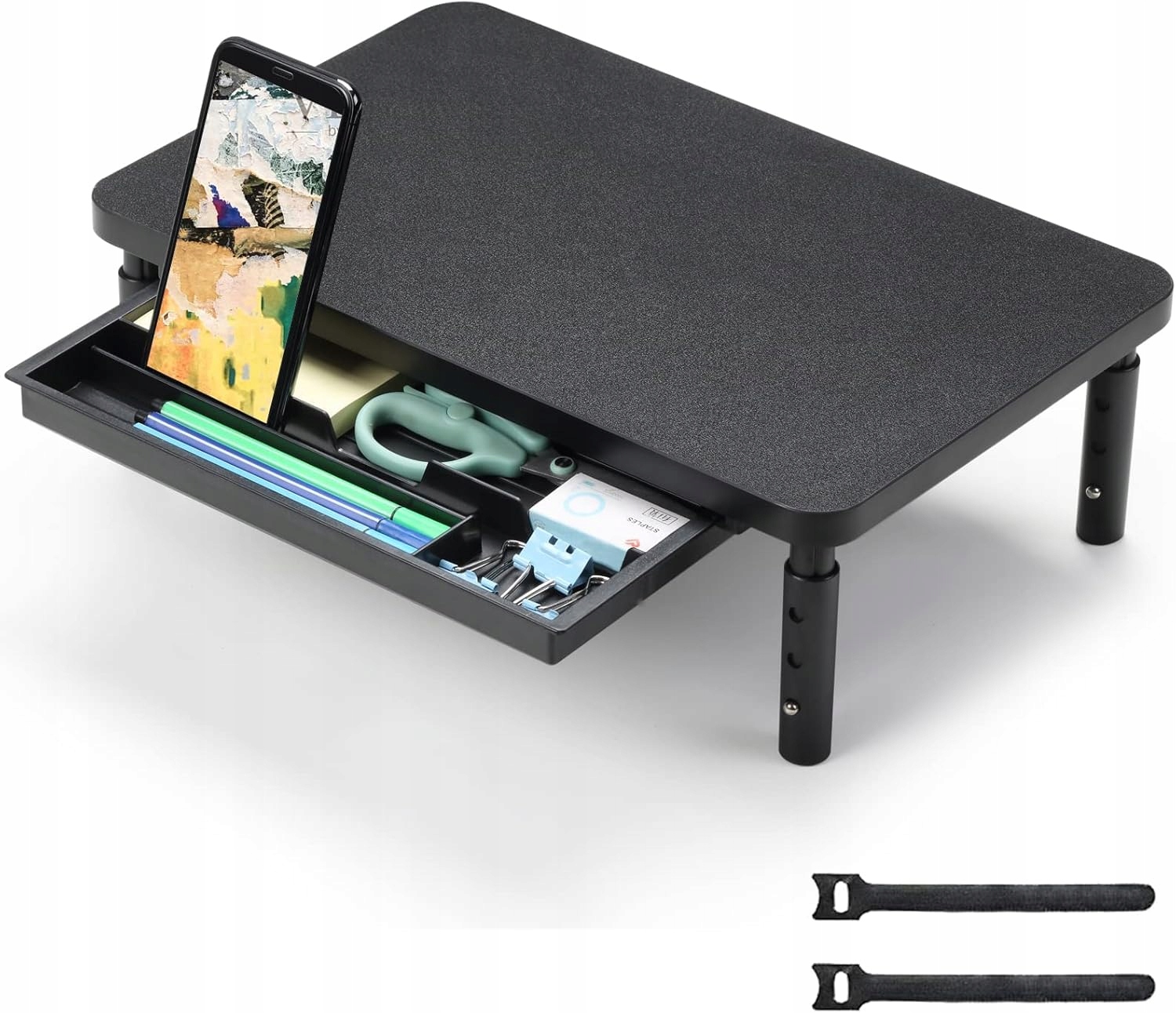ETHU ERGONOMICZNY STOJAK PODSTAWKA POD MONITOR Z REGULOWANĄ WYSOKOŚCIĄ — miniatura 8