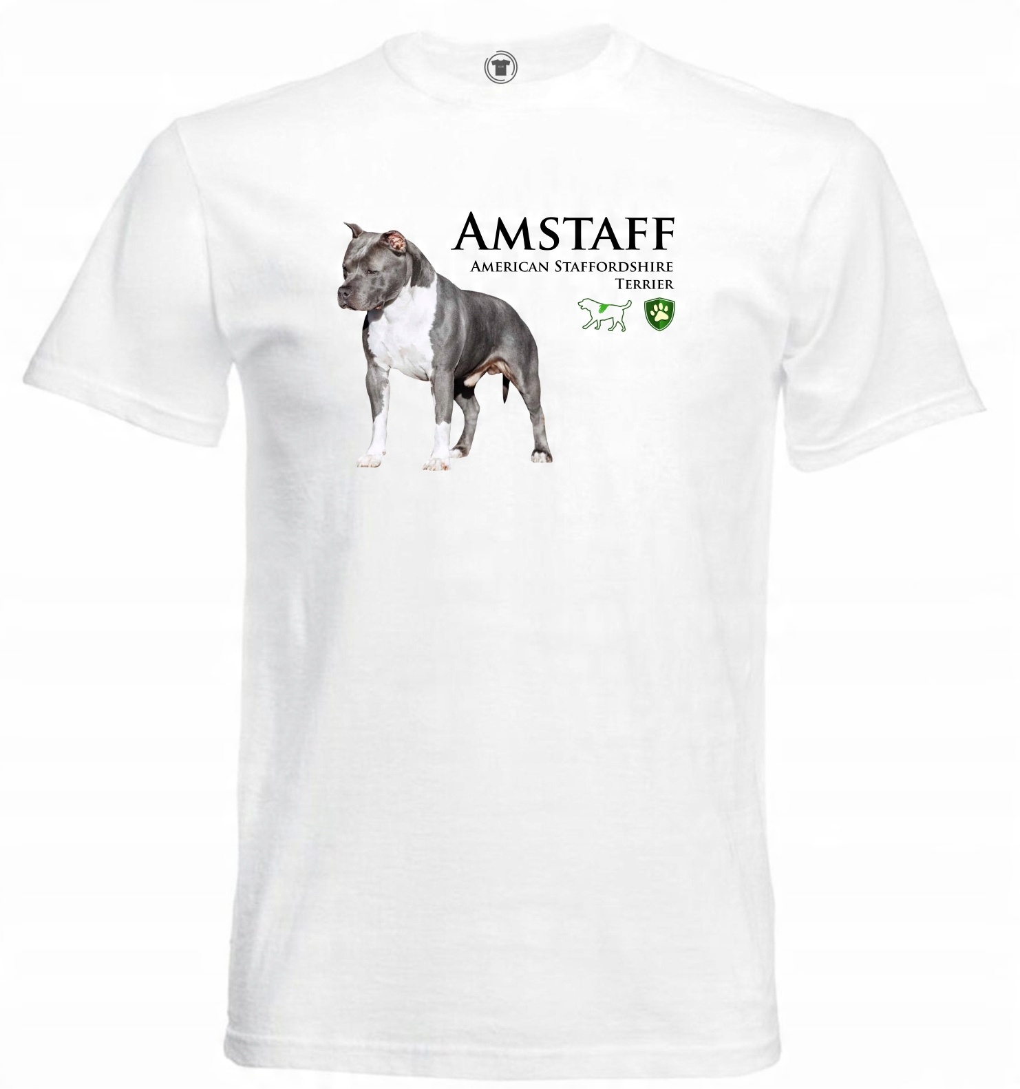 

Koszulka z psem pies rasa Amstaff XL