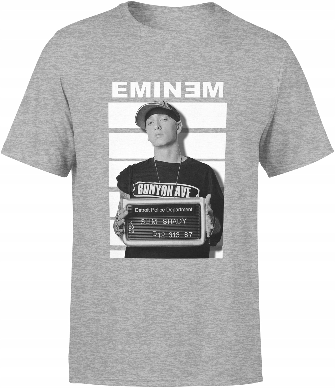 

Eminem Koszulka Męska Hip Hop Rap Slim Shady XXL