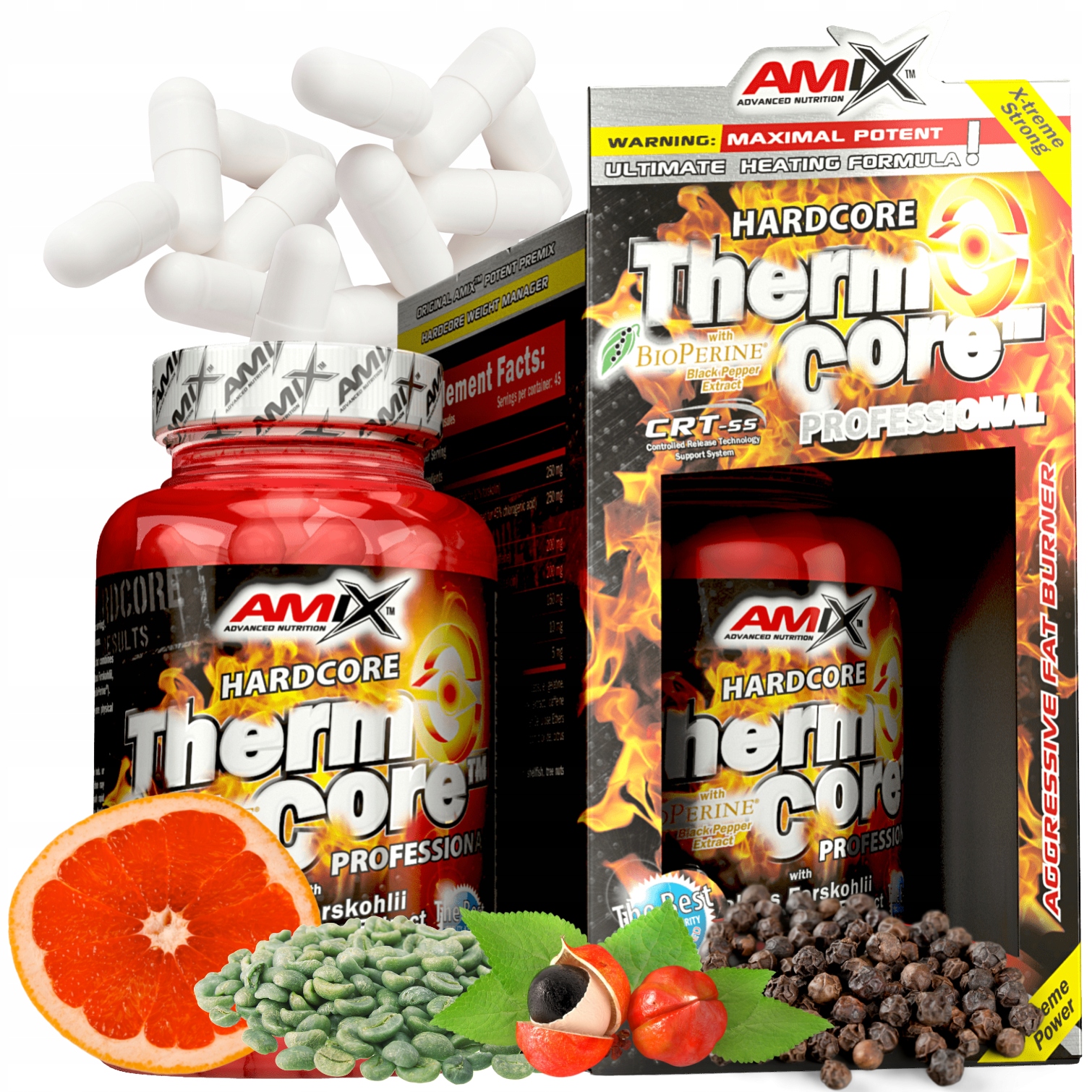 Amix Thermocore Extrémní Spalovač Tablet Na Hubnutí