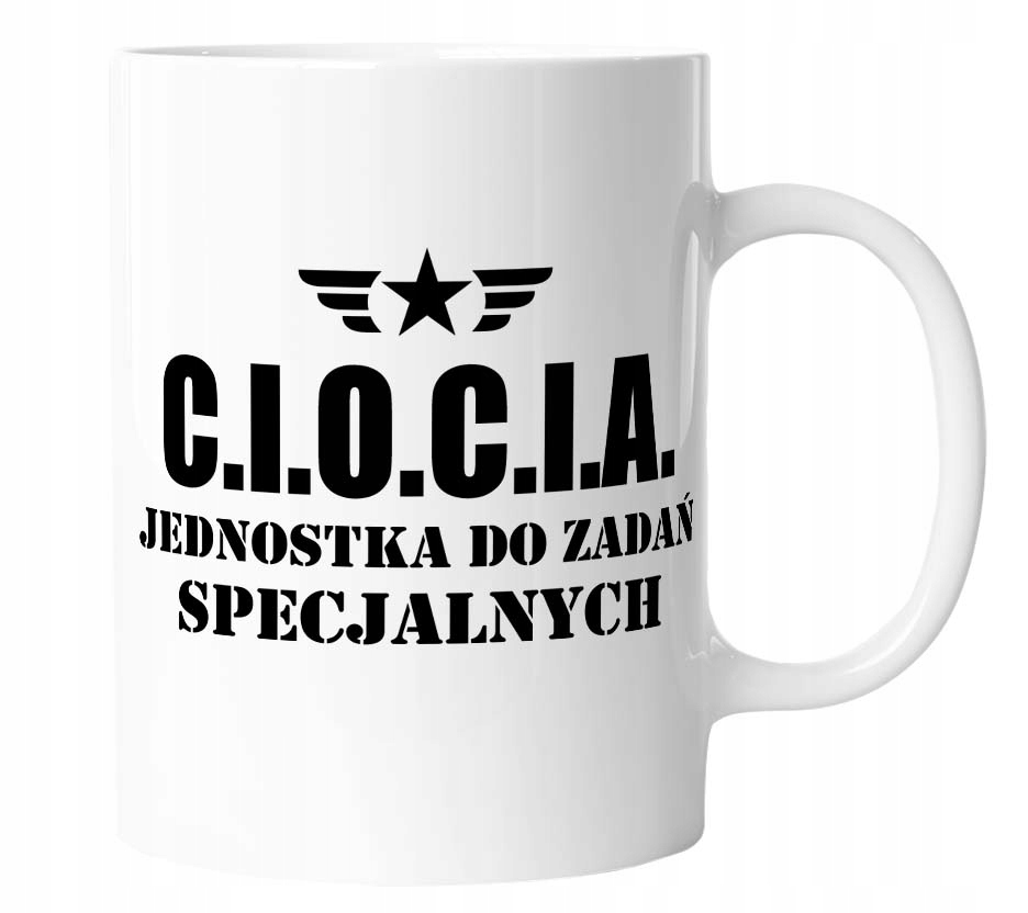 

Kubek dla Cioci Ciocia Nadruk 330ml