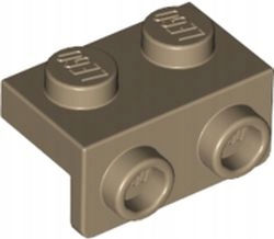 

Lego Dark Tan Bracket 1x2 1x2 99781 1 szt