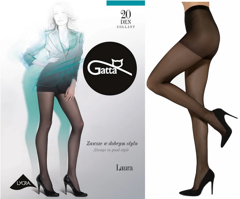 

Rajstopy Gatta Laura 20 Den Nero 3-M