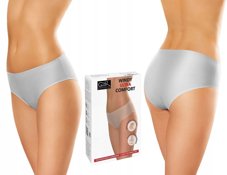 

Gatta Figi Windy Comfort, Bezszwowe, Białe, XL