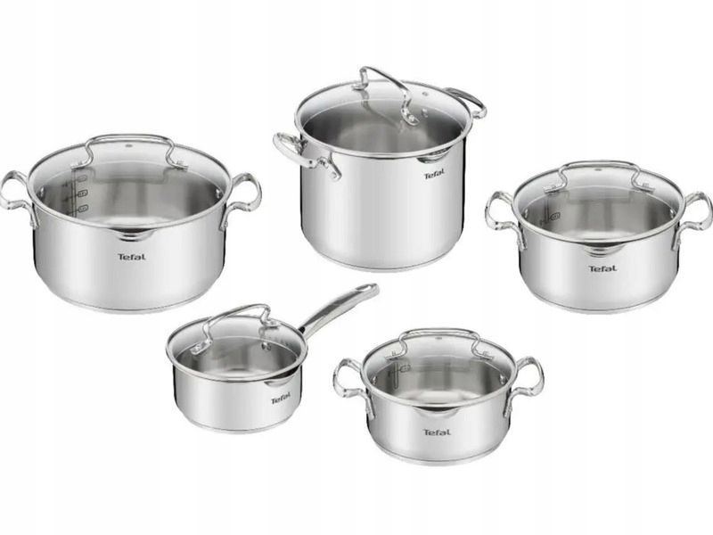 ZESTAW GARNKÓW TEFAL DUETTO+ 10EL G719SA74