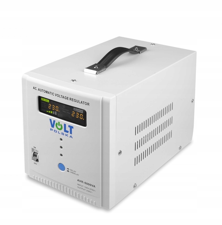 STABILIZATOR NAPIĘCIA PRĄDU AVR 5000VA do agregatu Model 5AVR5000SE