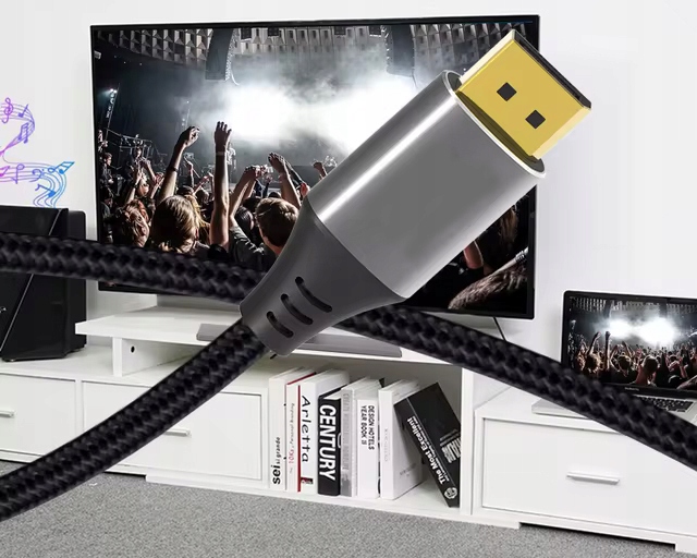 Kabel DisplayPort 1.4 Przewód do monitora DP 4K 240Hz DSC FREESYNC GSYNC EAN (GTIN) 5905910800731