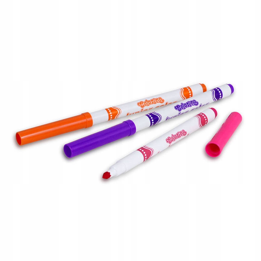 COLORINO JUNIOR FLAMASTRY 12 KOL 2 KOLORY FLUO Rodzaj flamastry