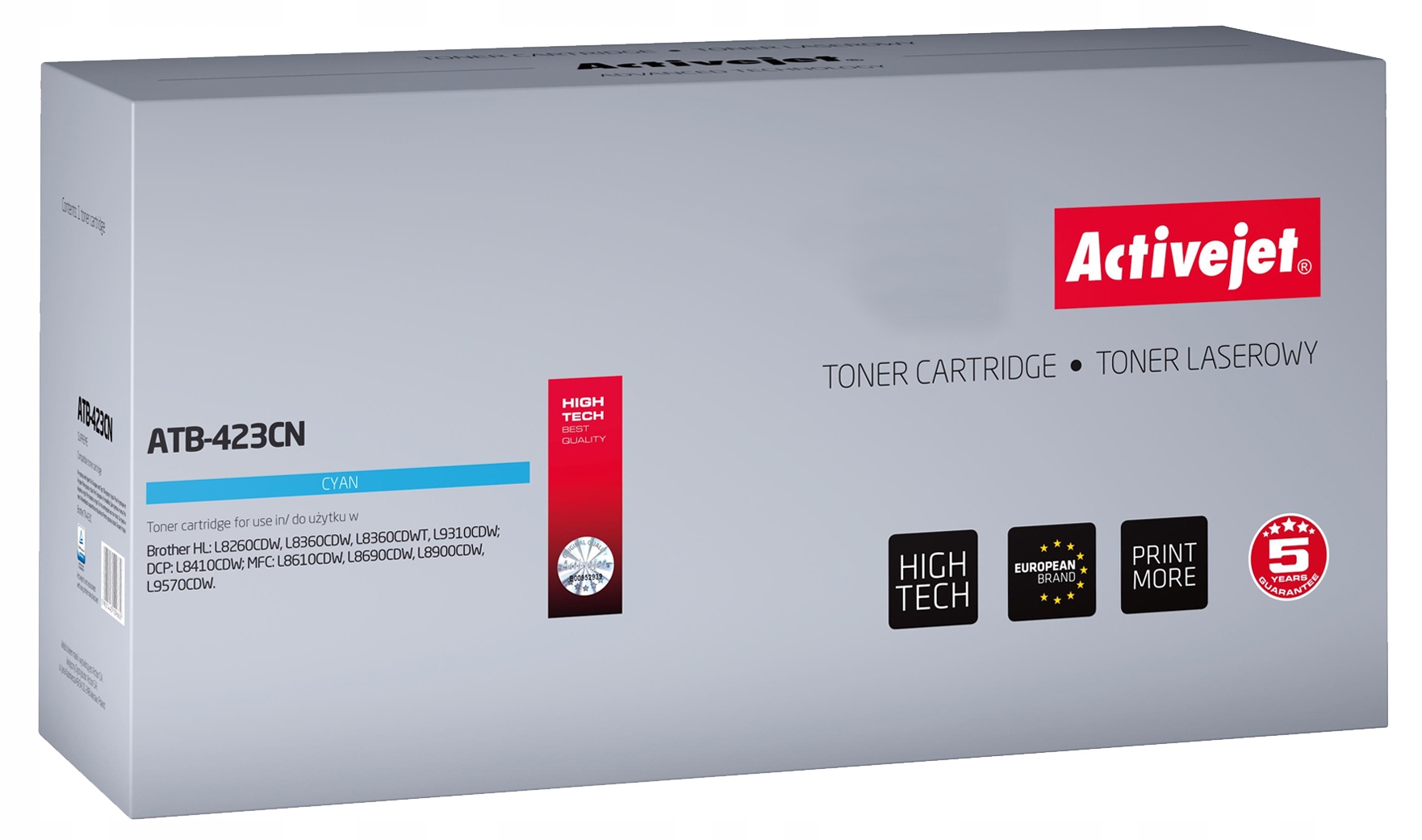 Toner Activejet Do Brother TN-423C L8410CDW L8260CDw L8690CDW Niebieski