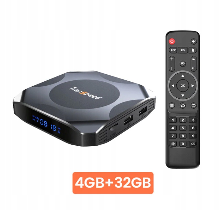 

Transpeed 905w2 Android Box Smart Tv Dekoder 4/32