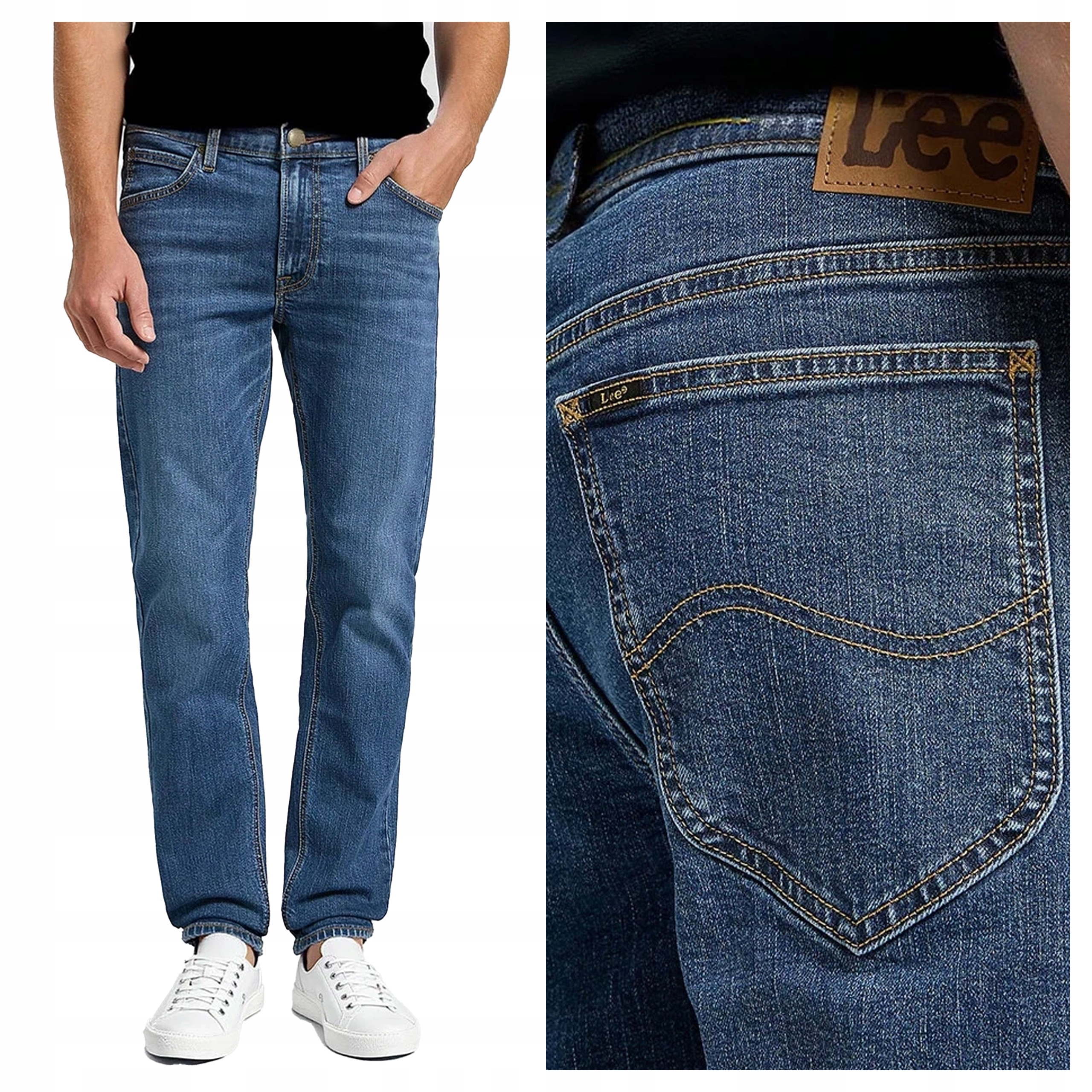 Lee Daren Zip Fly W32 L32 Pánské džíny Jednoduché