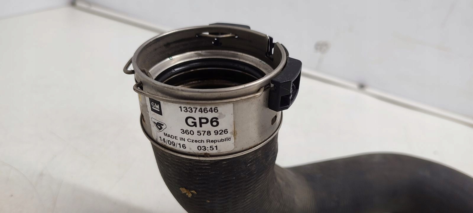 hose wiring air pipe Opel Astra K 1,4TB