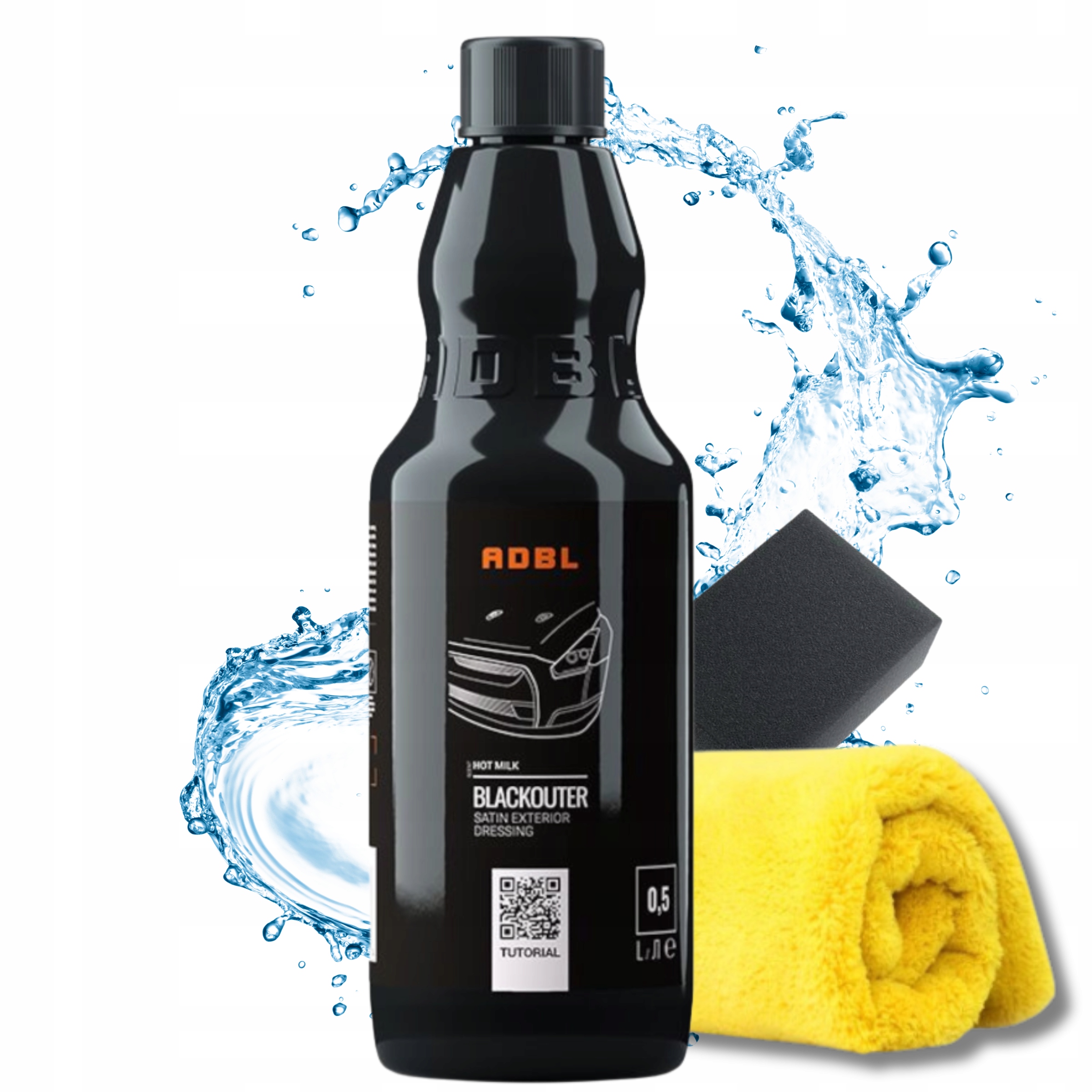 Adbl Blackouter 0,5L Odnawia plastiki zewnętrzne