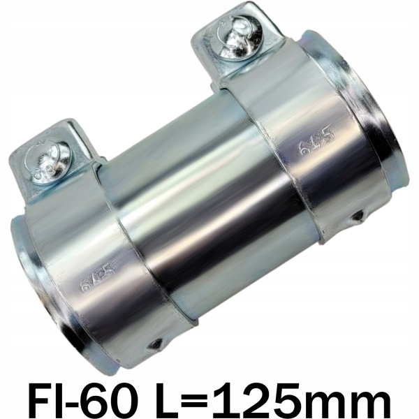 

Łącznik Sztywny Tłumika Złącze Na Rurę FI-60 125mm