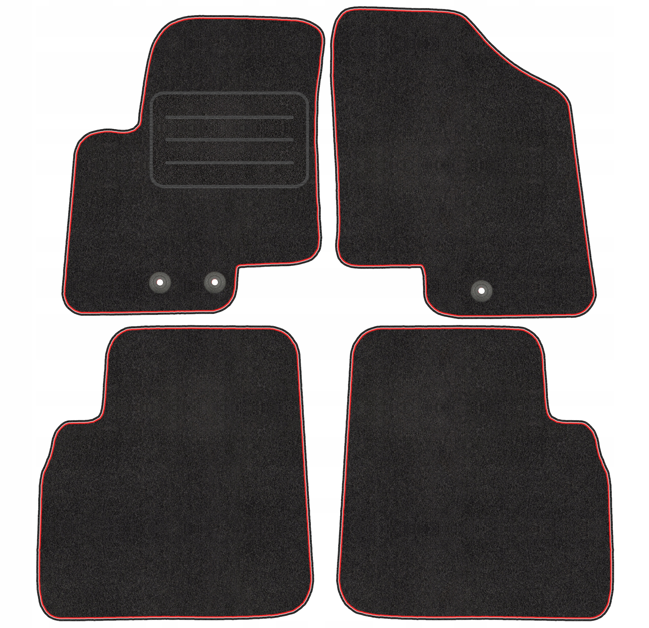 Polyamidové velúrové rohože pre Kia Venga (09-18)